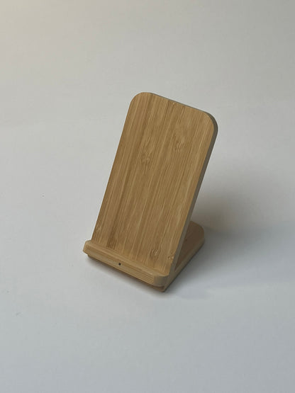 Wireless Charger Wood Smartphone Holder